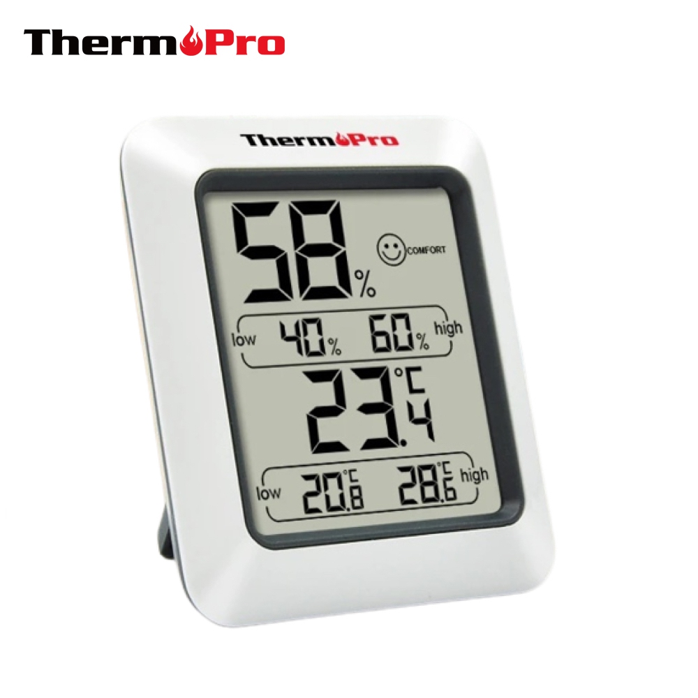 ThermoPro TP50 LCD Digital Hygrometer Indoor Thermometer Humidity