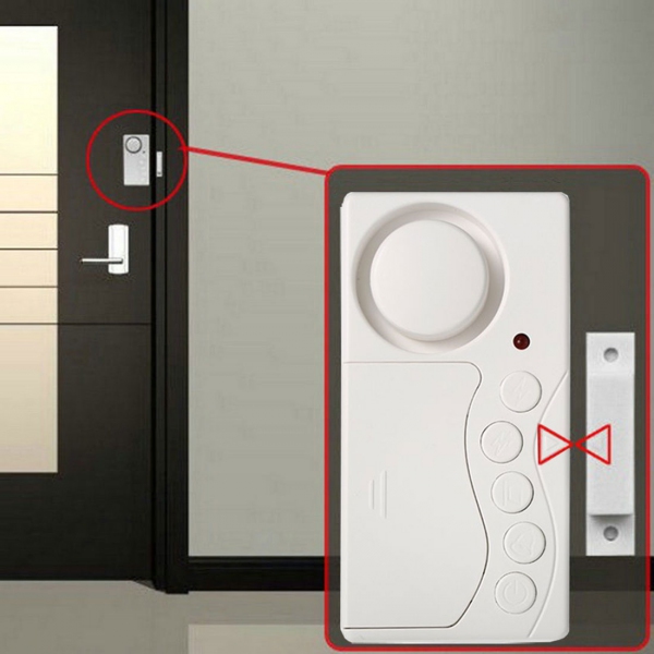 GMM Magnetic Door Intruder Detector, Close Door Reminder, Door Open Bell, Security Alarm