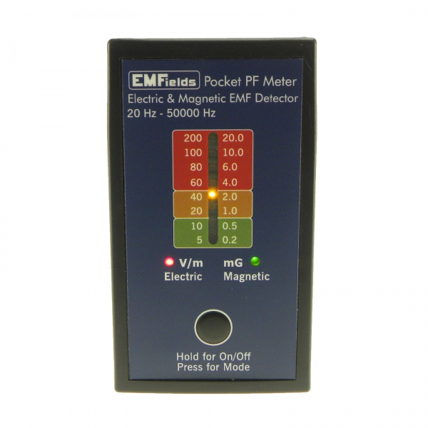 EMFields The PF5 Pocket Power Frequencies Meter (ELF & VLF) (20Hz to 50KHz)