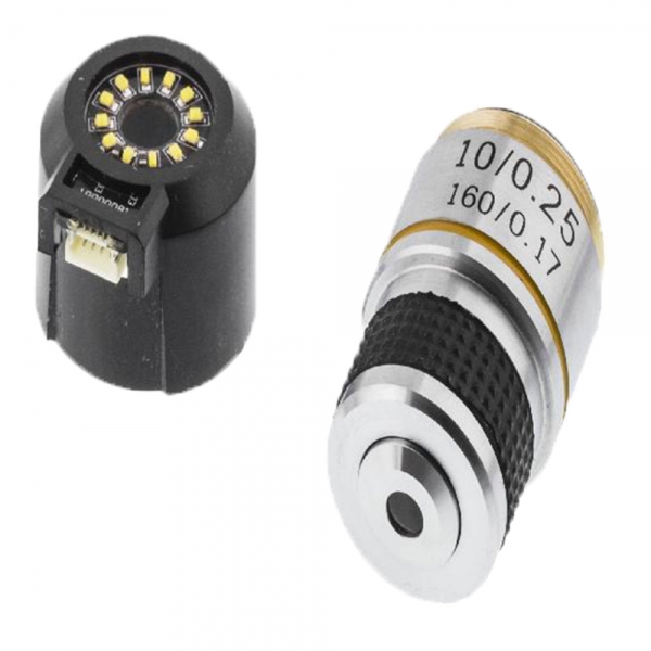 ViTiny 10x DIN Objective Lens Kit for Vitiny UM06 and UM08