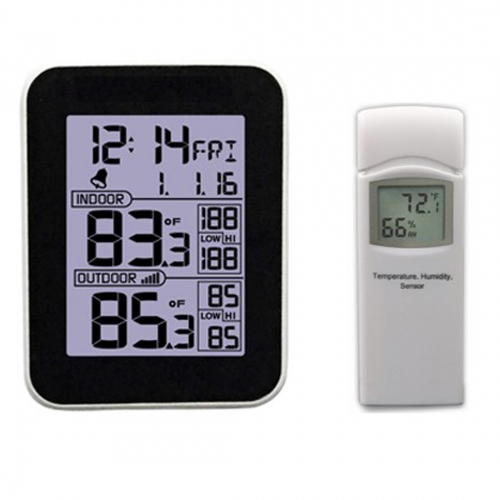 GMM Wireless Thermo-hygrometer w/ Outdoor Temperature Sensor 