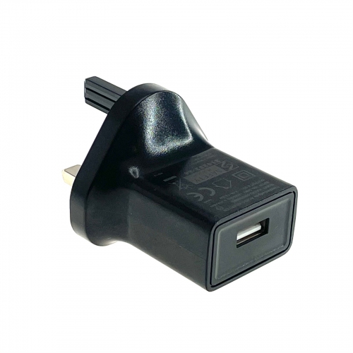 5V 2A USB Wall Charger Safety Mark Approved UK 3-Pin Plug