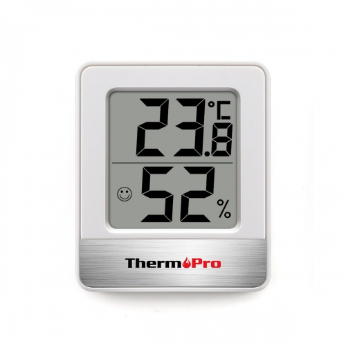 ThermoPro TP49W LCD Digital indoor Hygrometer Thermometer Humidity (White)