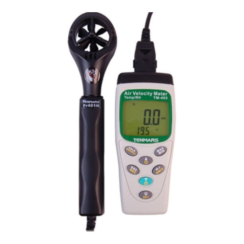 Tenmars TM-403 Air Velocity Meter, Temperature, and Humidity  (30mm Vane)