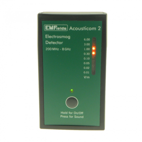 EMFields The Acousticom 2 microwave detector (200MHz to 8GHz)