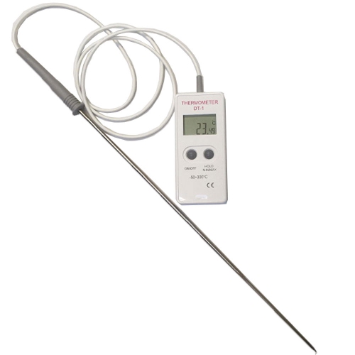Termoprodukt DT-1 Food Laboratory Handheld Thermometer with 300mm Probe -100~+270ºC (0.01ºC)
