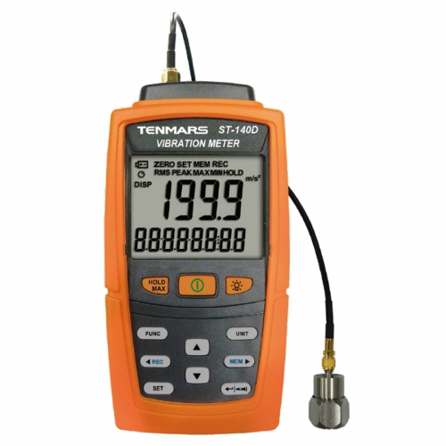 Tenmars ST-140D Vibration Meter (1 Channel) with Datalogger