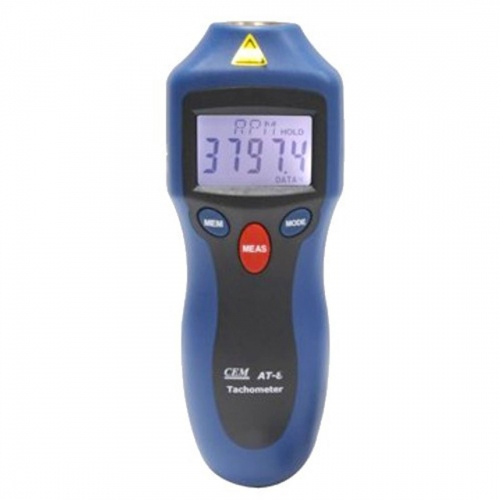 CEM AT-6 High Accuracy Digital Non-contact Tachometer