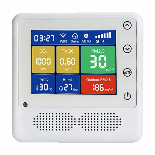 BRAMC BR-K Intelligent Fresh Air Controller PM2.5 PM10 CO2 TVOC